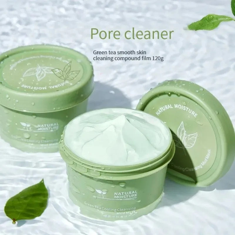 Mascarilla de hielo profesional, detox con arcillas naturales y extractos botánicos💚.                ENVÍO GRATIS