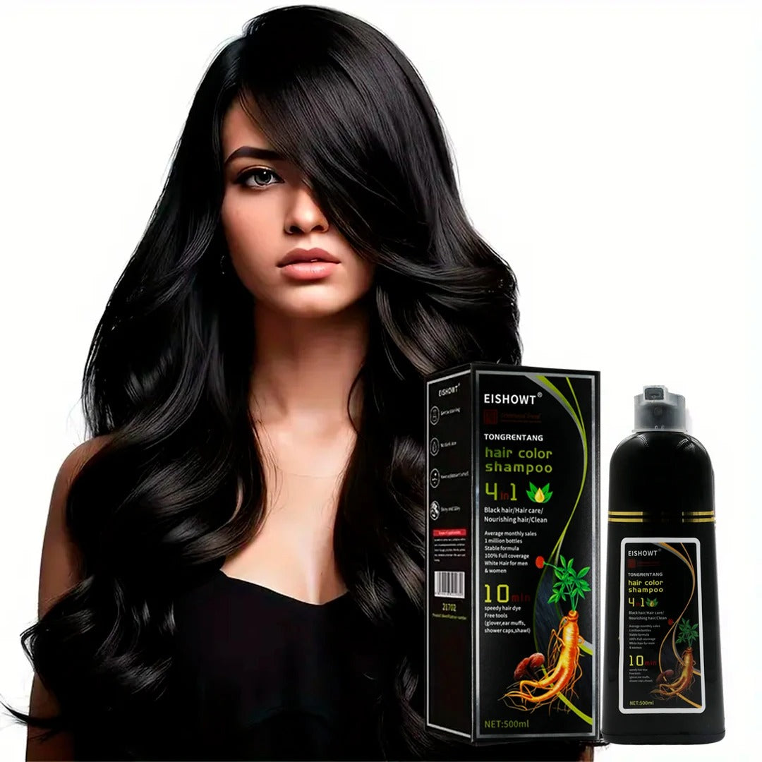 ColorBoost Shampoo - realza el color de tu cabello al instante. Coloración rápida y natural. ENVÍO GRATIS