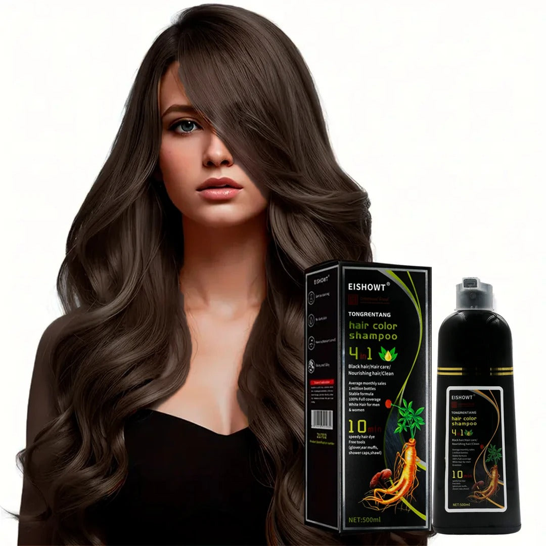 ColorBoost Shampoo - realza el color de tu cabello al instante. Coloración rápida y natural. ENVÍO GRATIS