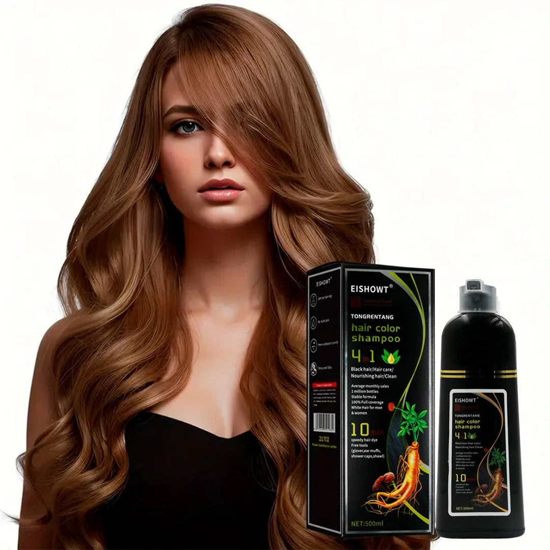 ColorBoost Shampoo - realza el color de tu cabello al instante. Coloración rápida y natural. ENVÍO GRATIS